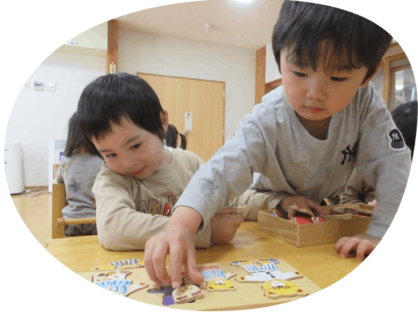 早朝保育の画像
